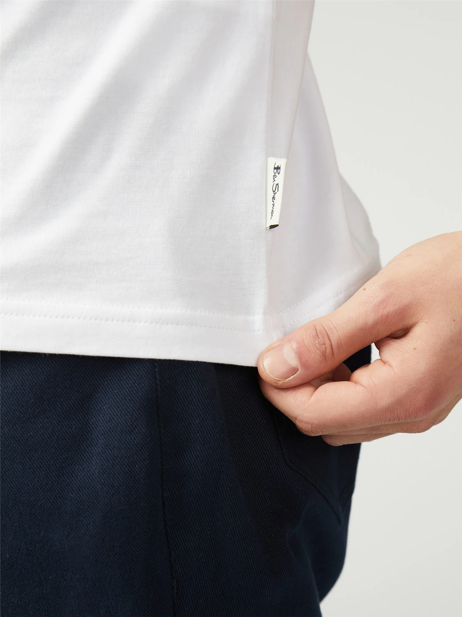 Ben Sherman Signature Tee White - 258 - Image 5