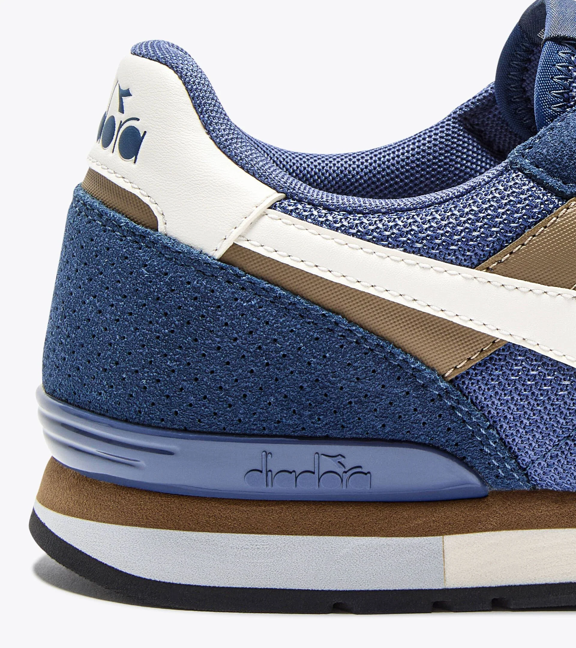 Diadora Camero M2 Suede Trainer Night Blue - 1505 - Image 4
