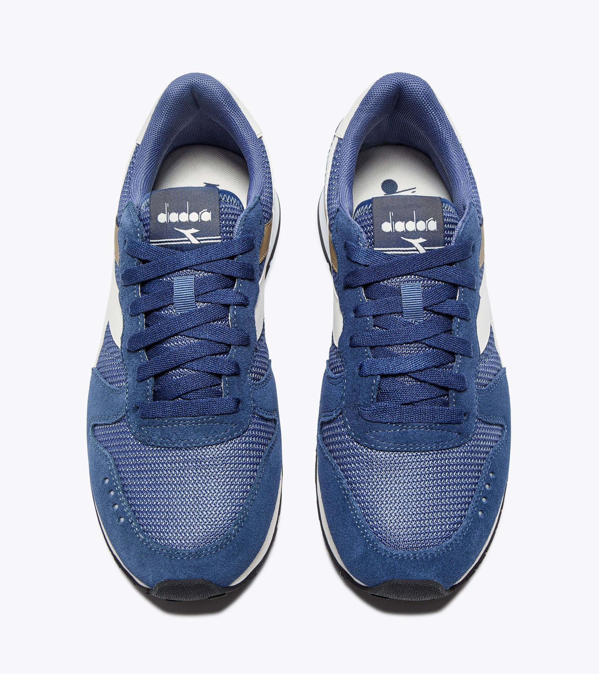 Diadora Camero M2 Suede Trainer Night Blue - 1505 - Image 5
