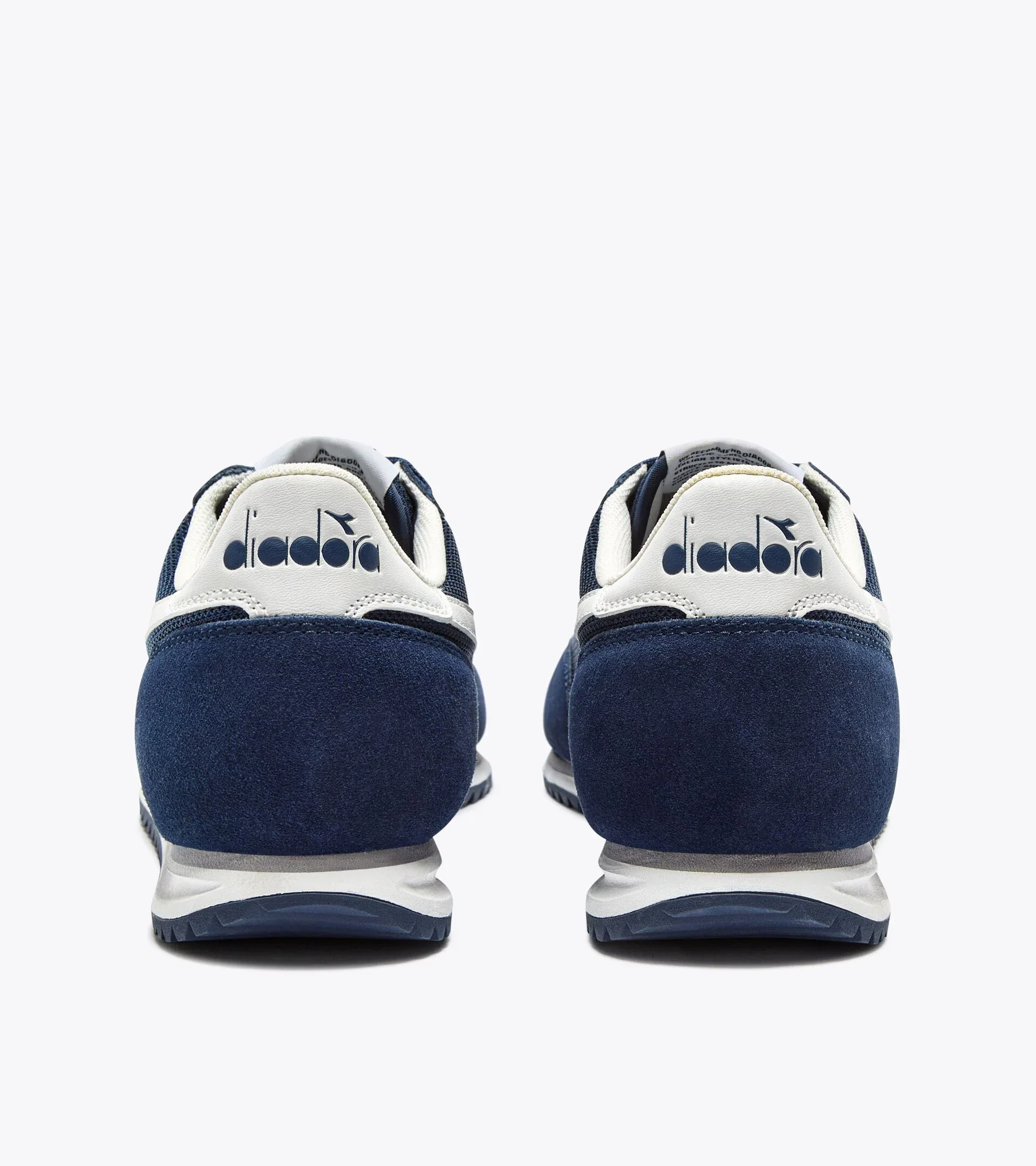 Diadora CROSS Low Profile Suede Trainer Pageant Blue ( Navy ) - 1502 - Image 3