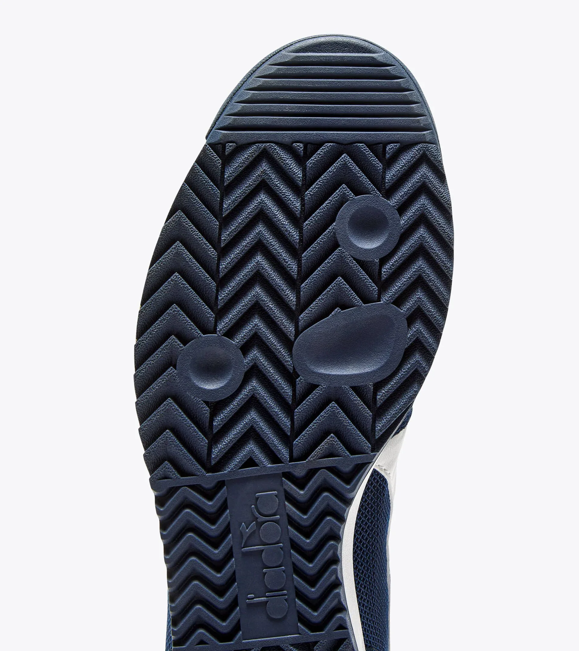 Diadora CROSS Low Profile Suede Trainer Pageant Blue ( Navy ) - 1502 - Image 6