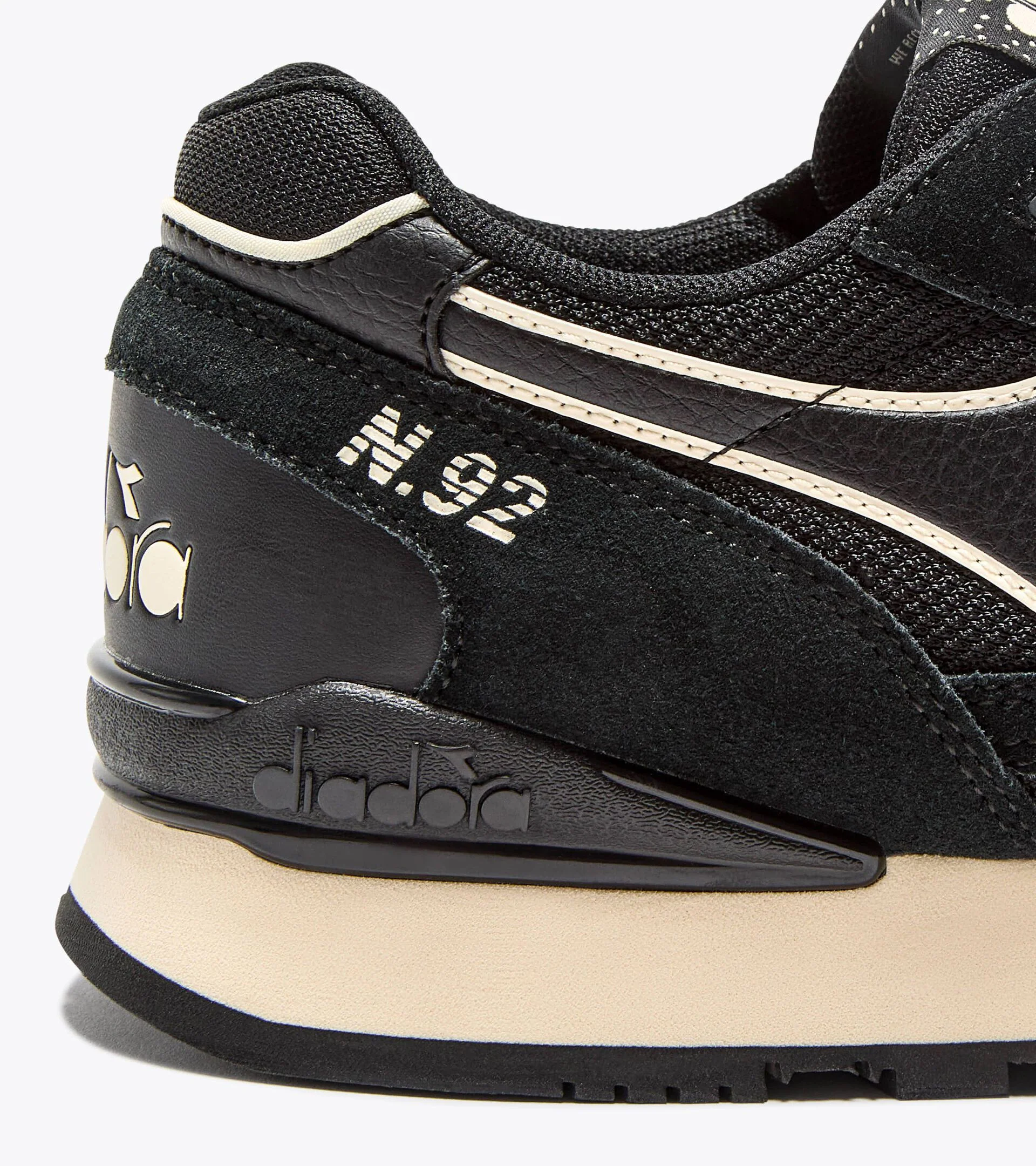 Diadora N.92 Advance Trainer Black/Black - 1507 - Image 4