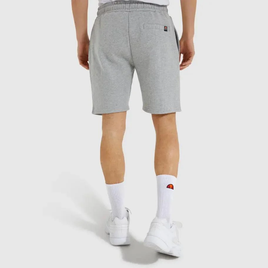 Ellesse Bossini Fleece Shorts Marl Grey - 830 - Image 3
