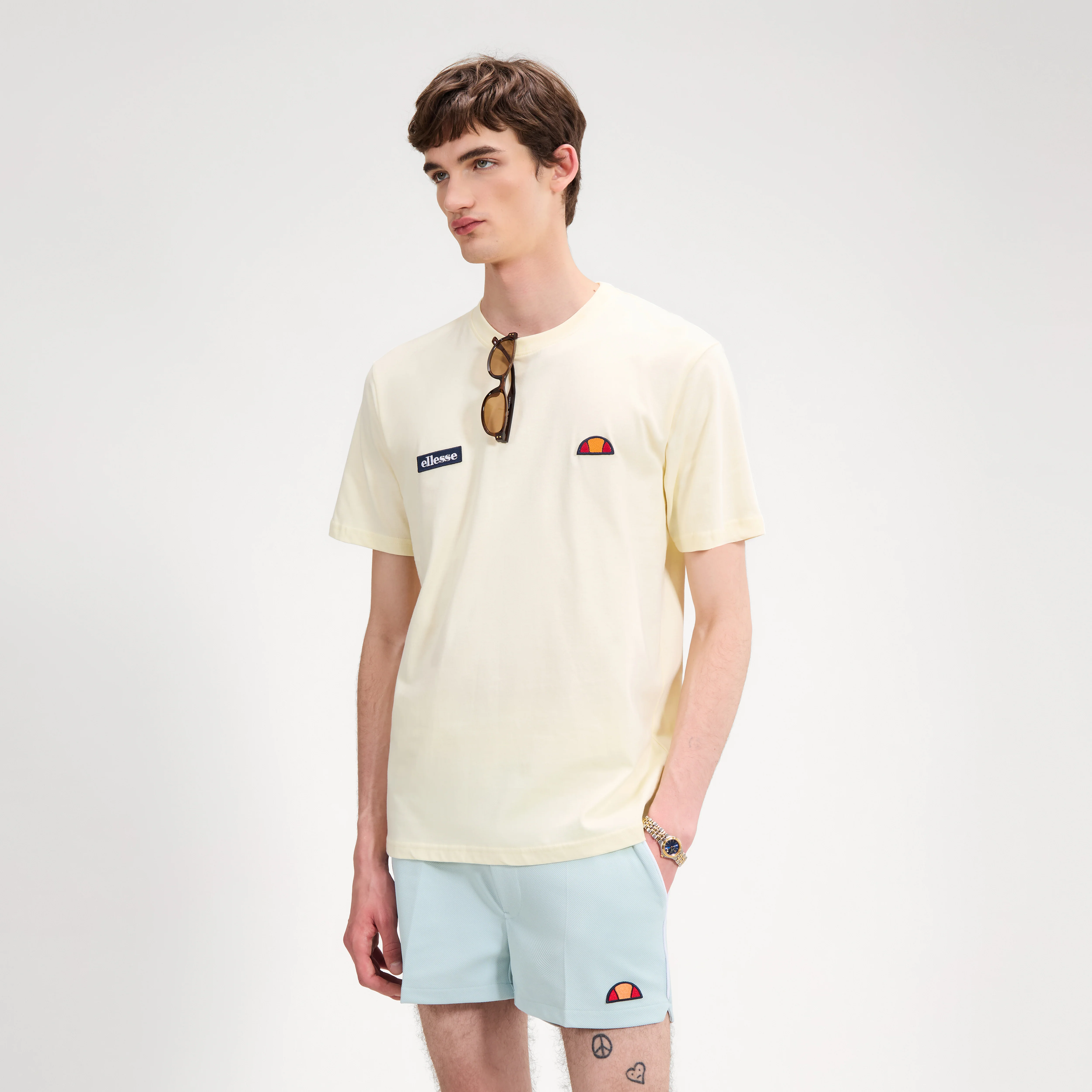 Ellesse Floran Tee LIght Yellow - 241