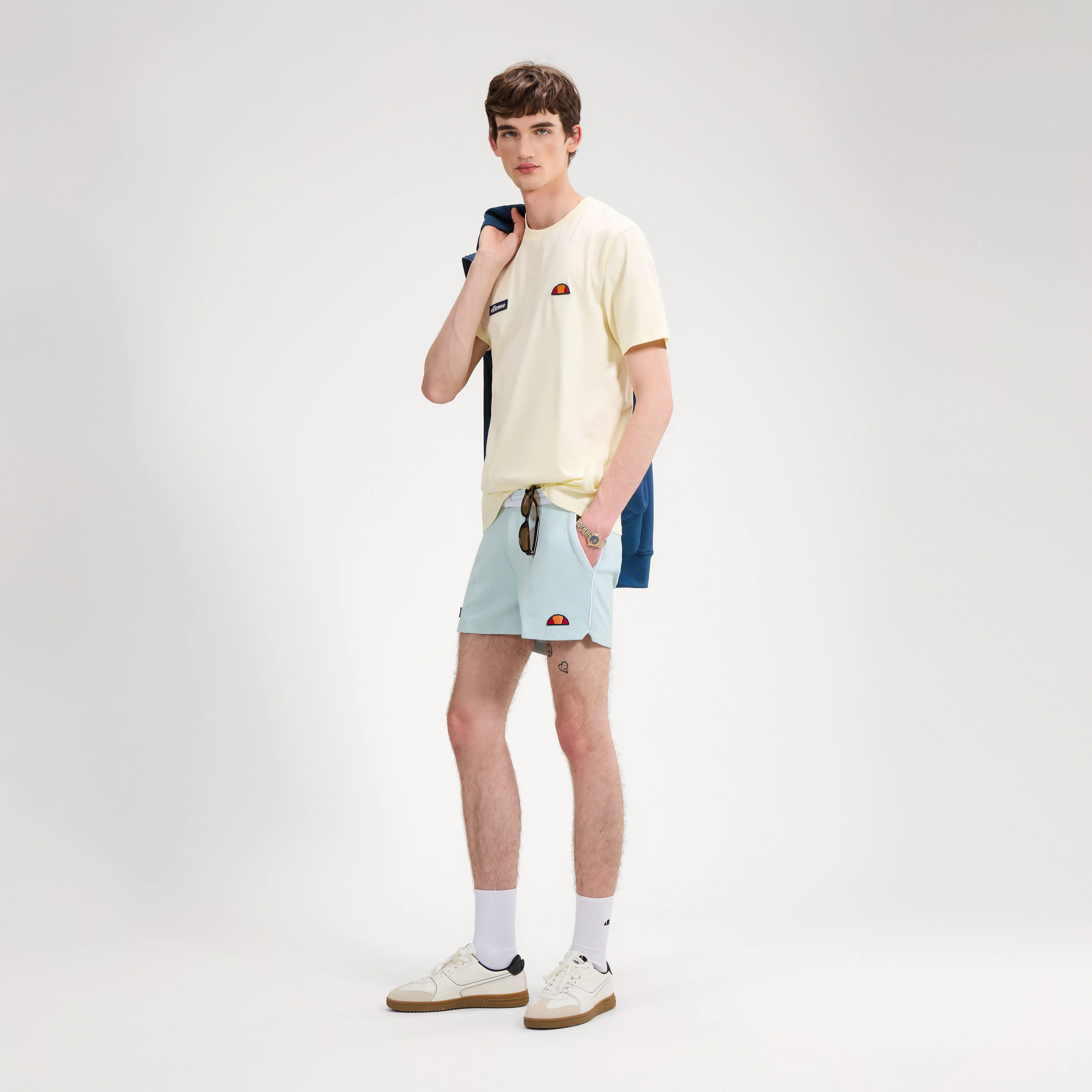 Ellesse Floran Tee LIght Yellow - 241 - Image 2
