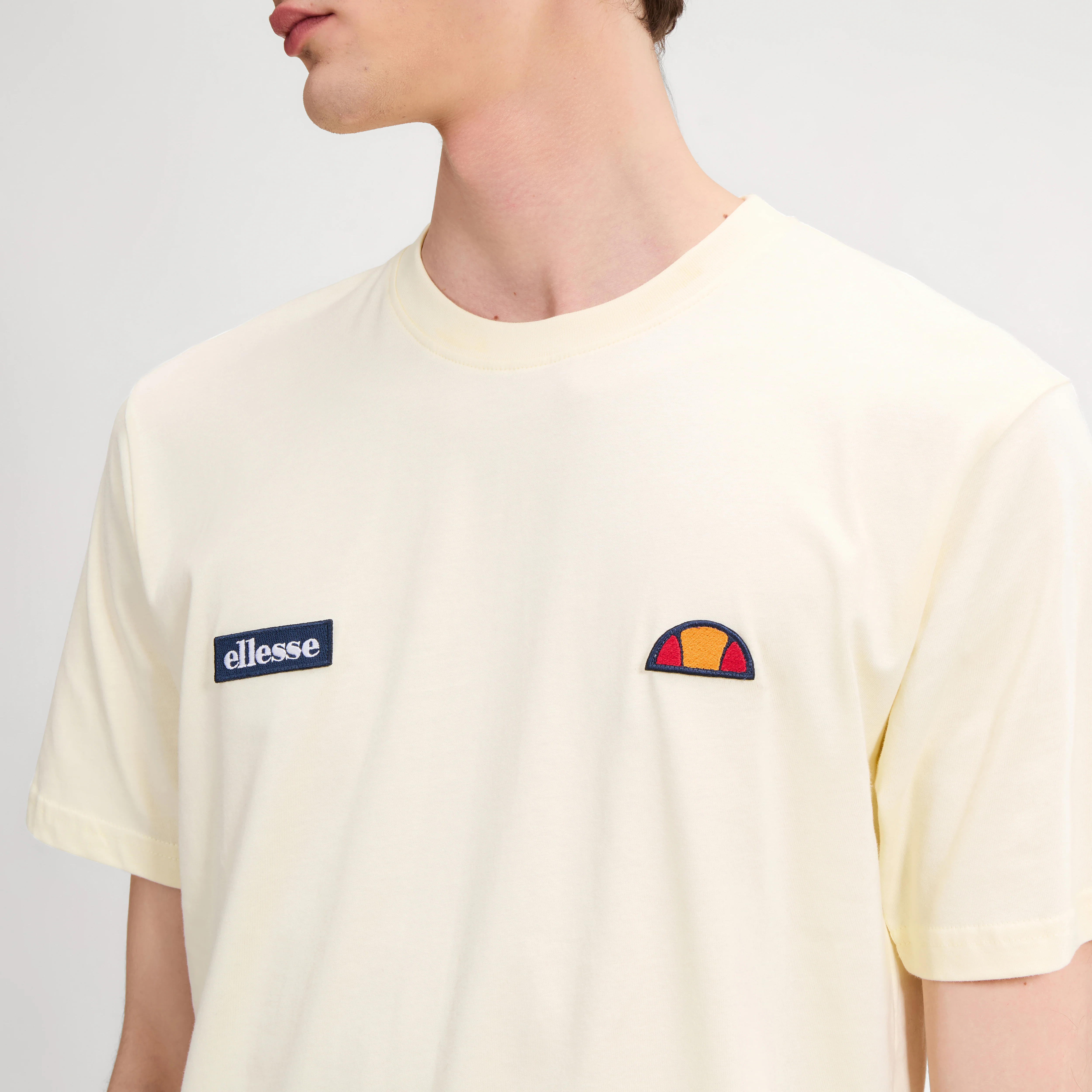 Ellesse Floran Tee LIght Yellow - 241 - Image 3