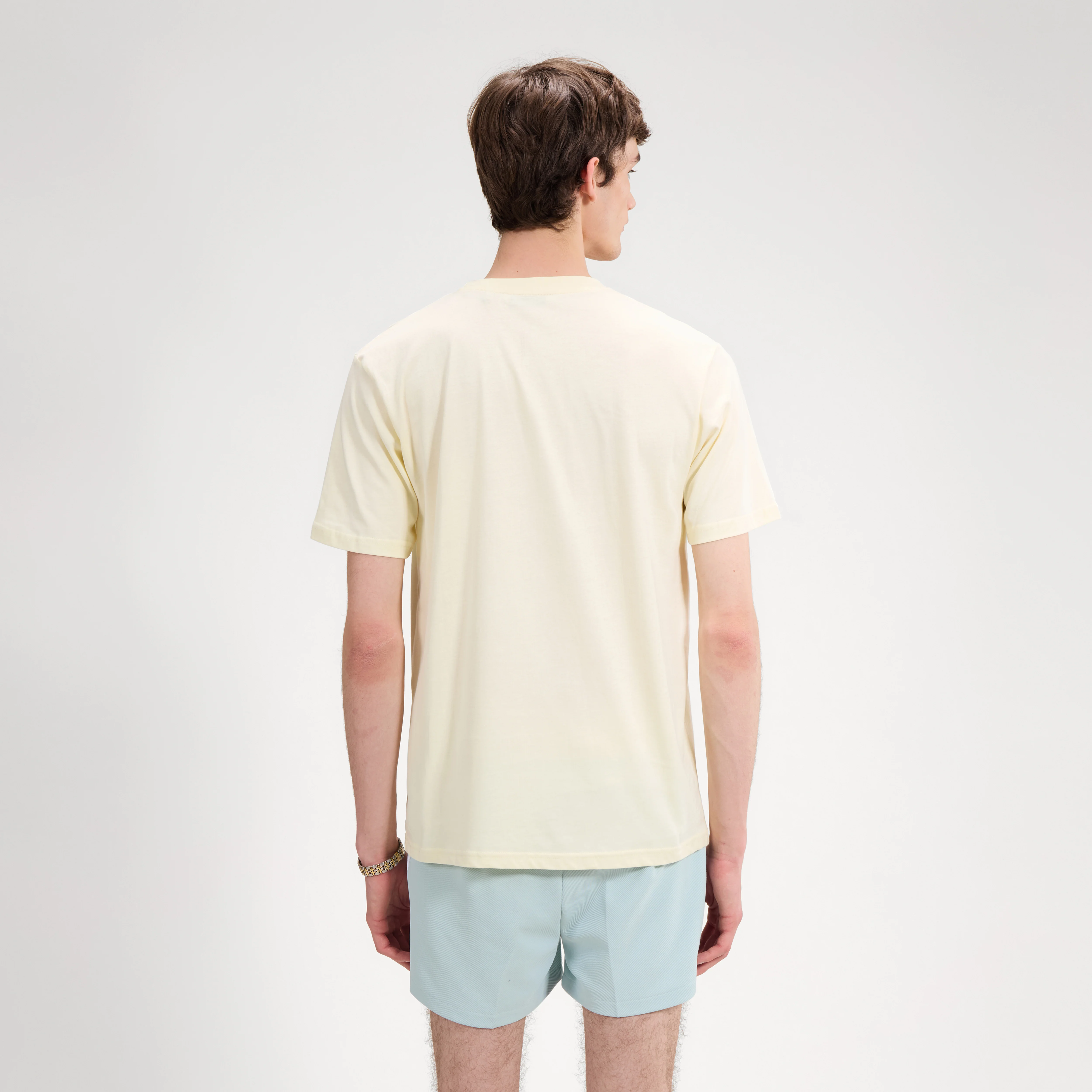 Ellesse Floran Tee LIght Yellow - 241 - Image 4