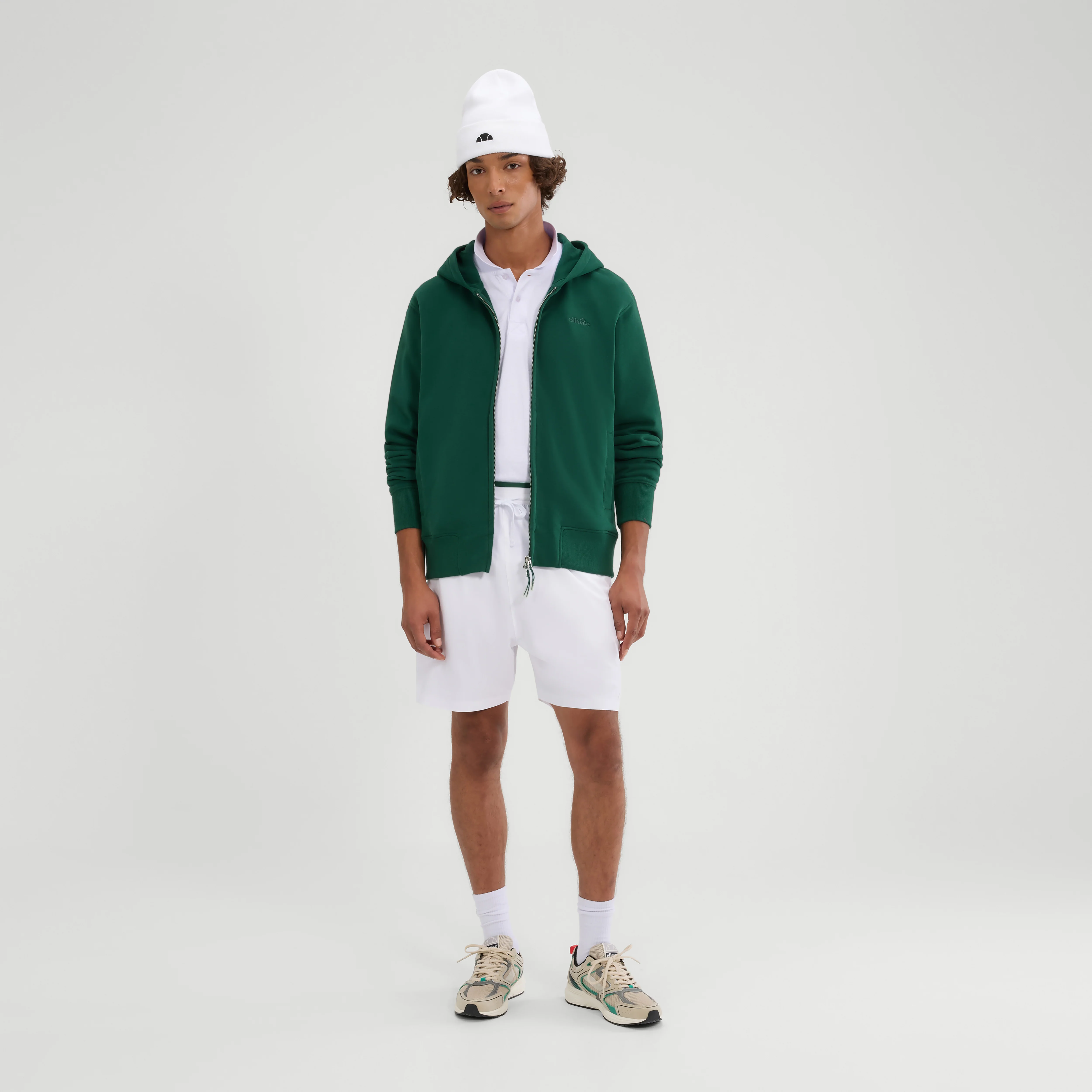 Ellesse Lansar Beanie Hat White - 1501 - Image 3