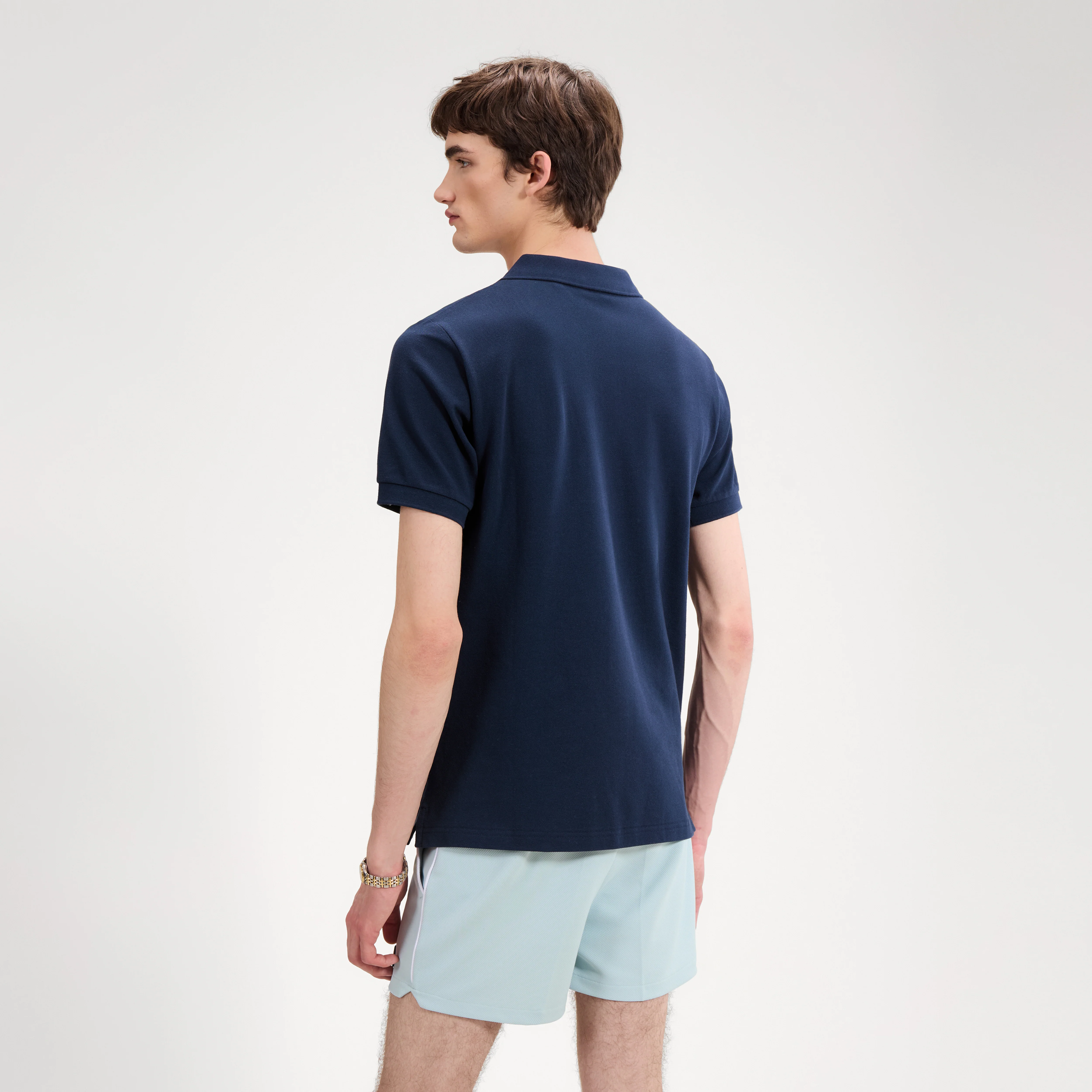 Ellesse Muccia Polo Navy/Light Blue - 058 - Image 3