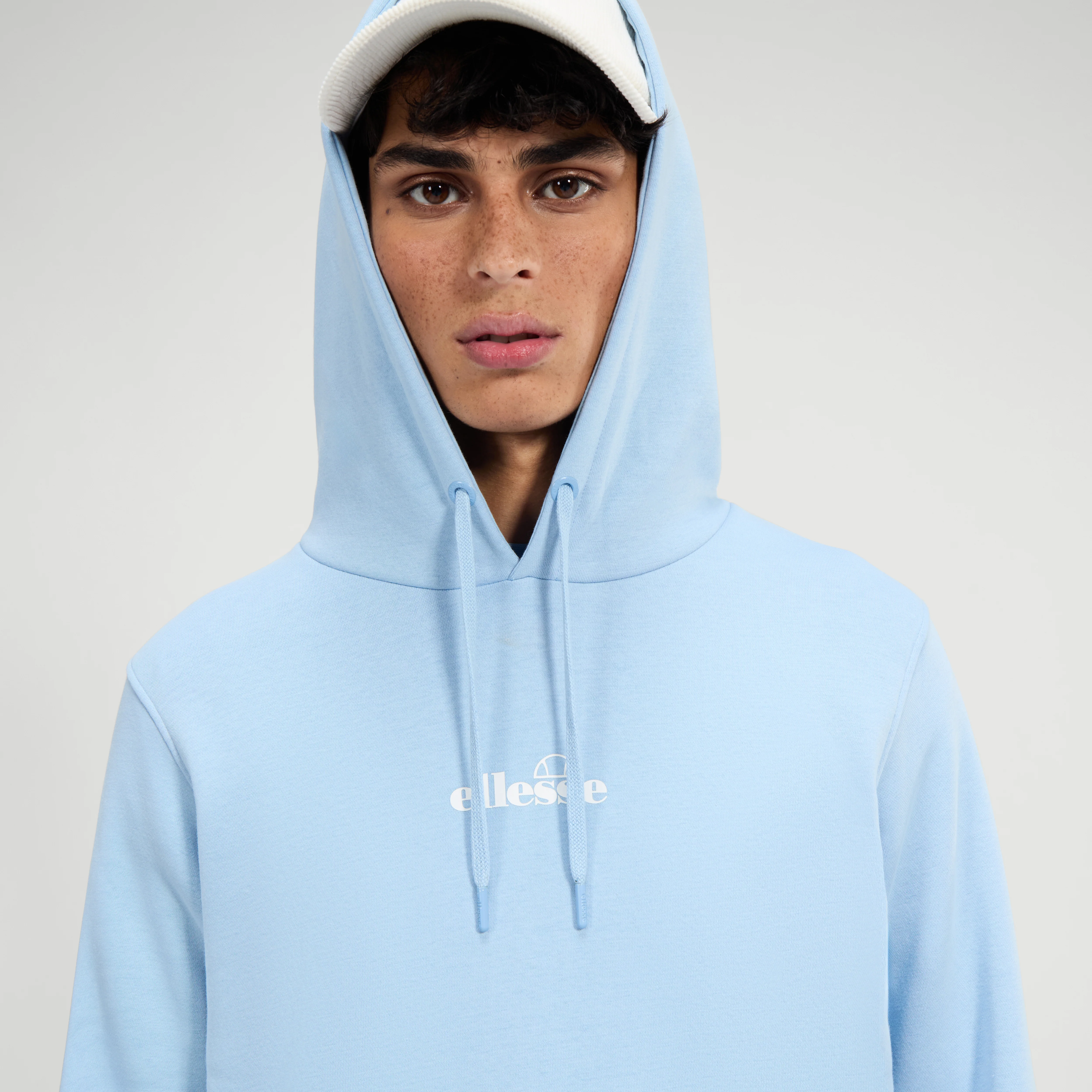 Ellesse Pershuta OH Hoodie Light Blue - 552 - Image 3