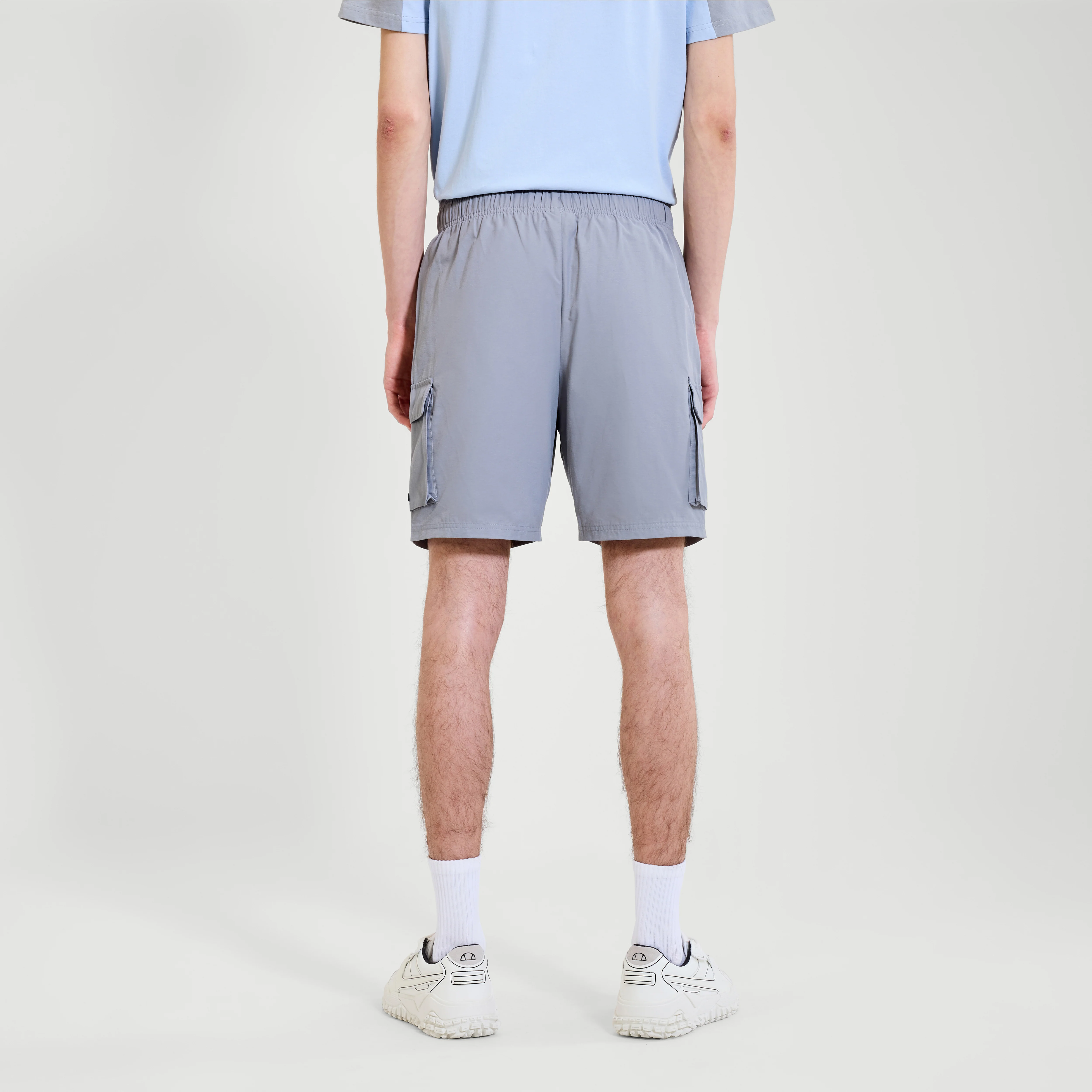 Ellesse Umani Cargo Shorts Grey - 930 - Image 3