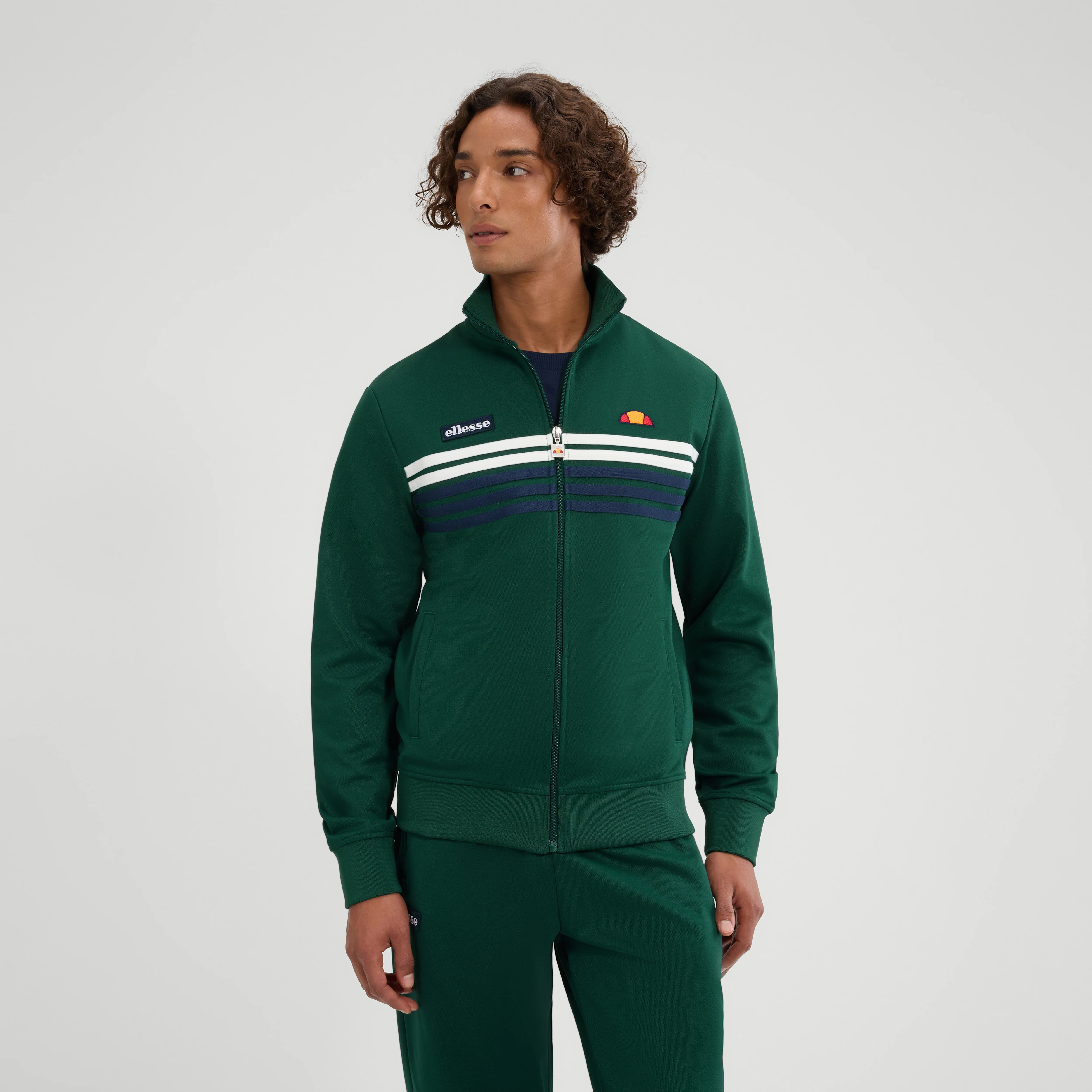 Ellesse Vincenza Track Top Dark Green - 539