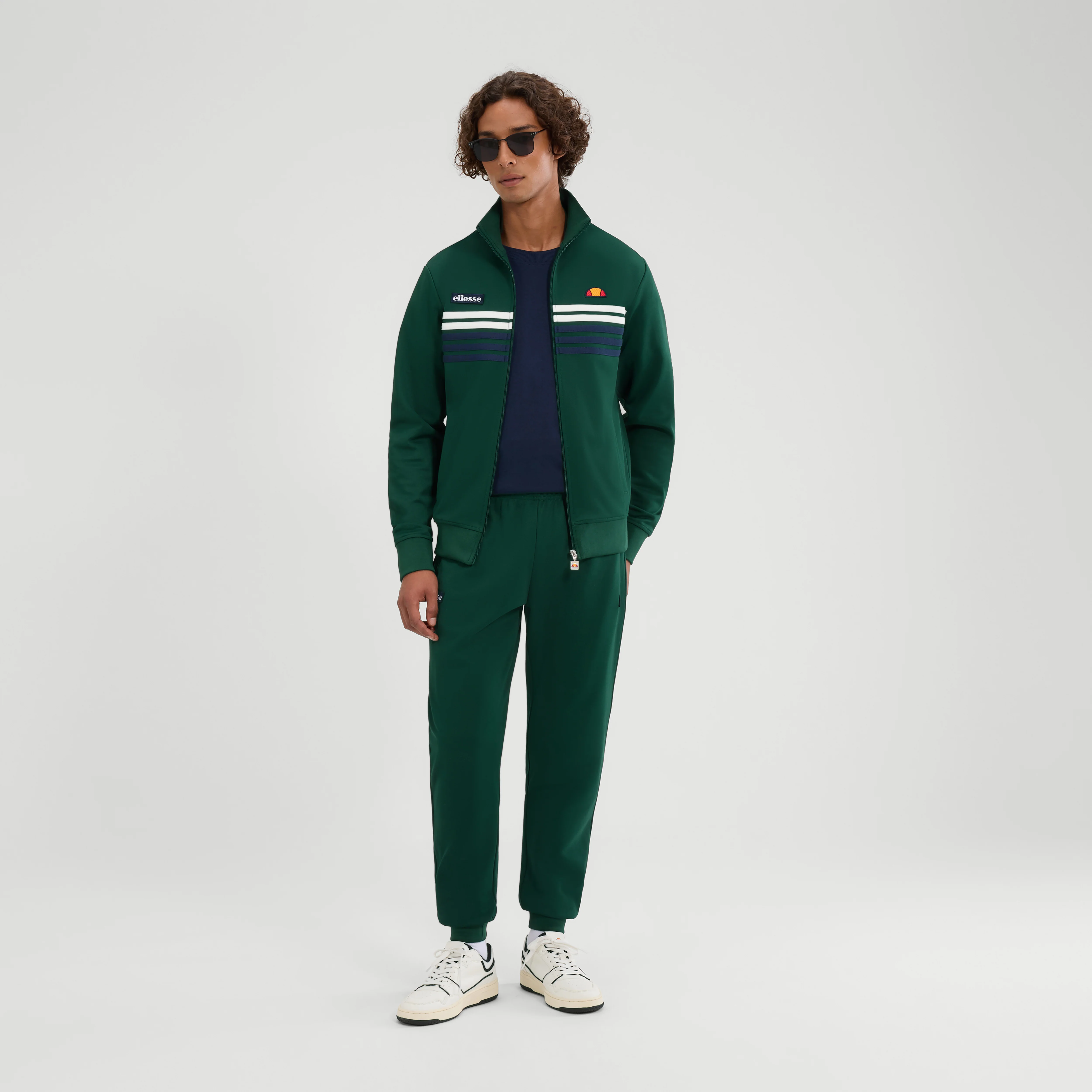 Ellesse Vincenza Track Top Dark Green - 539 - Image 2