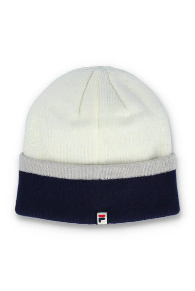 FILA Case Turn Up Beanie Hat Navy - 1040 - Image 3