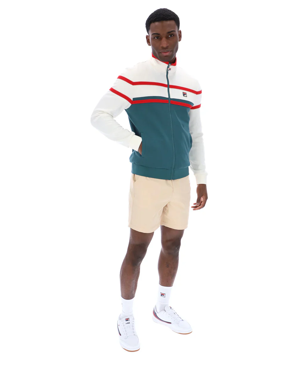 FILA Giovanni Contract Panels Track Top Mediterranea/Gardenia - 577 - Image 3