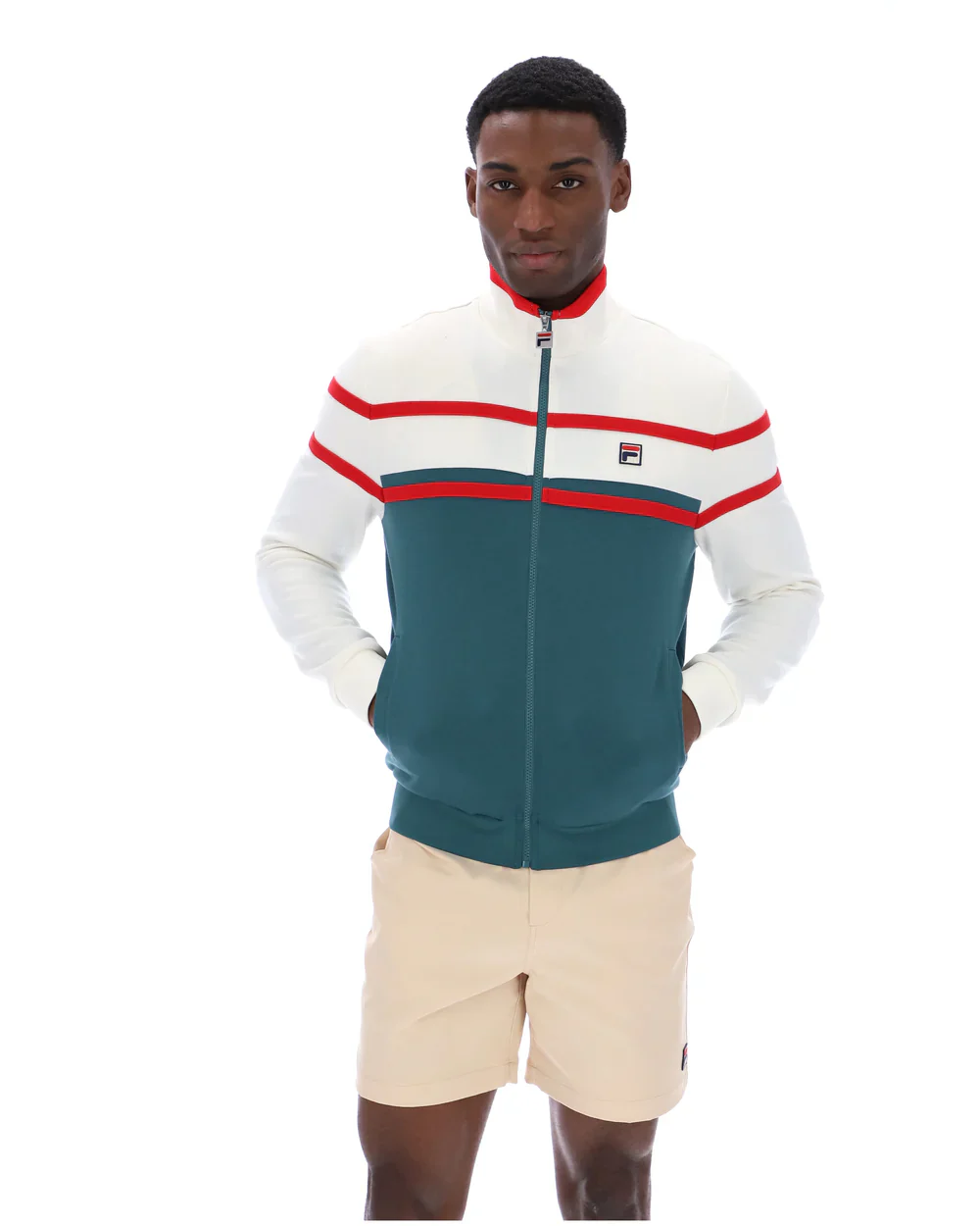FILA Giovanni Contract Panels Track Top Mediterranea/Gardenia - 577 - Image 7