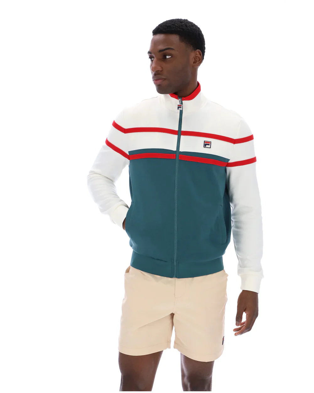 FILA Giovanni Contract Panels Track Top Mediterranea/Gardenia - 577 - Image 8