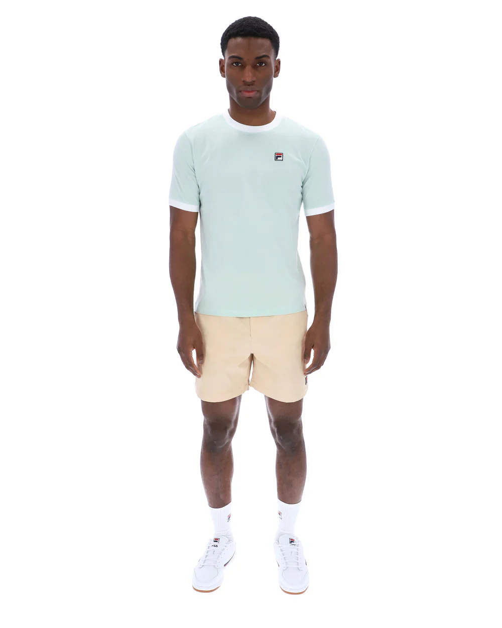 FILA Marconi Essential Ringer Tee Surf Spray - 359 - Image 2