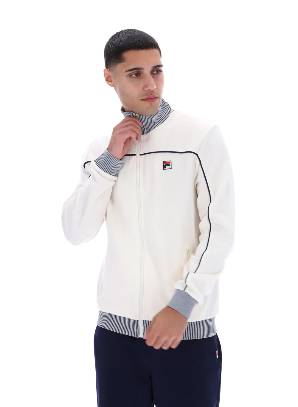 FILA Zayn Track Top Gardenia/Navy - 497