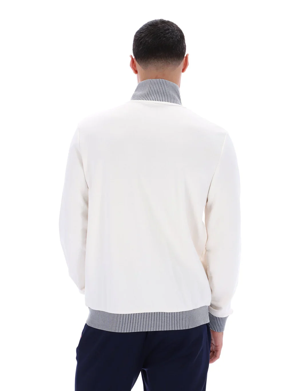 FILA Zayn Track Top Gardenia/Navy - 497 - Image 10