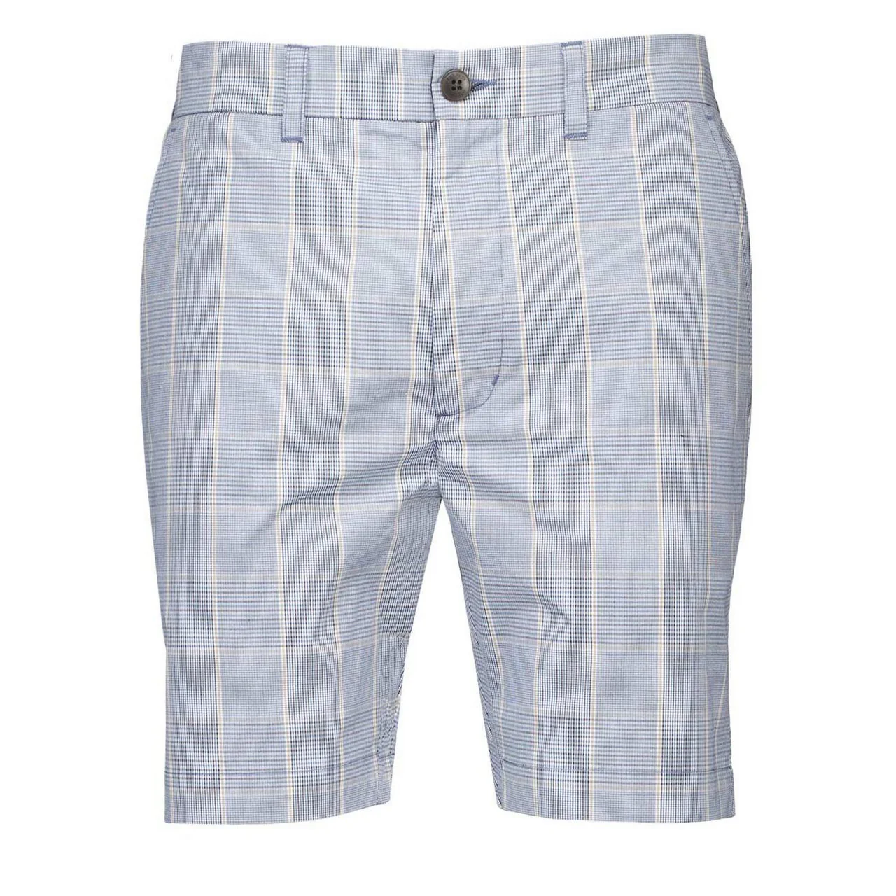 Gabicci Vintage Murphy Cotton Twill Shorts Delft Blue - 907 - Image 5