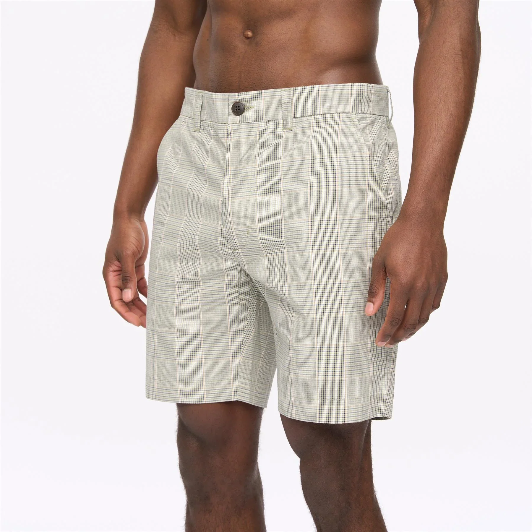 Gabicci Vintage Murphy Cotton Twill Shorts Mint - 909 - Image 5