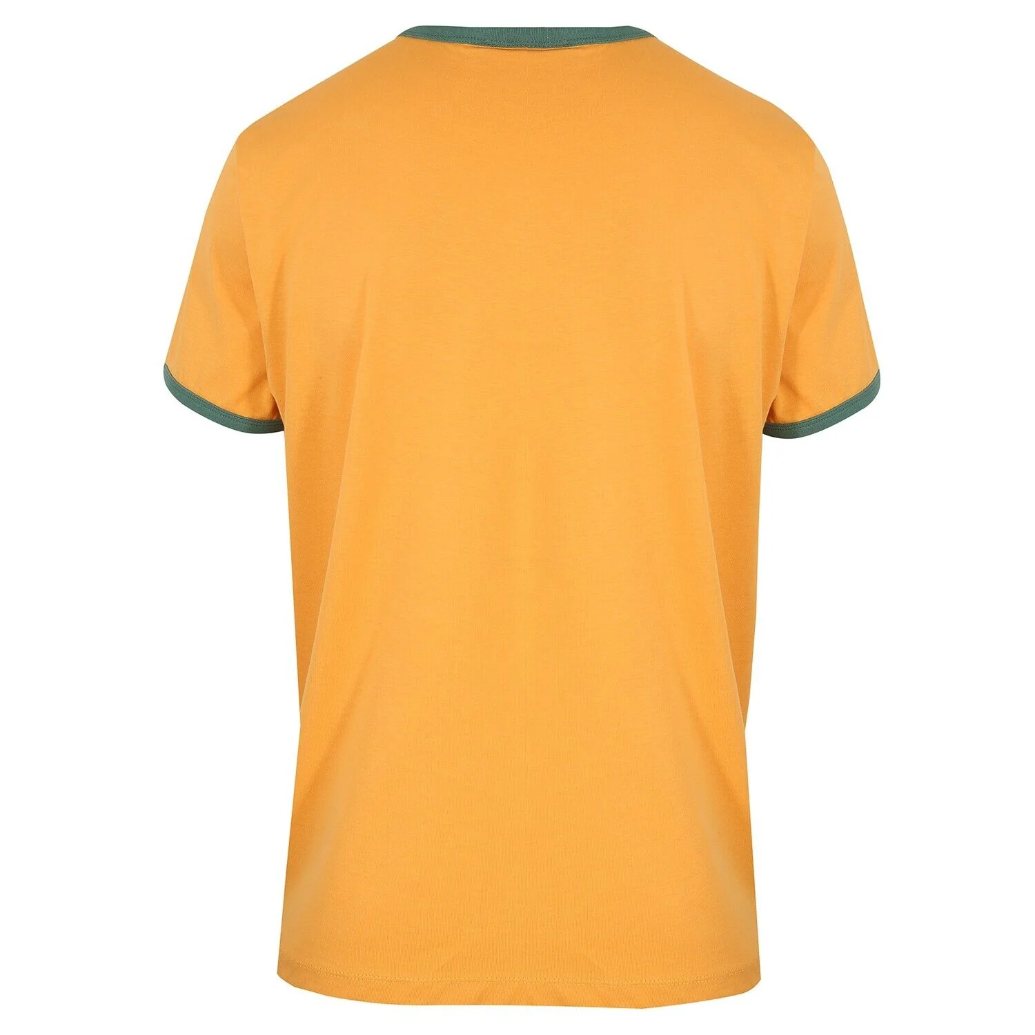 Gola Classic Printed Logo Ringer Tee Gold / Green - 371 - Image 3