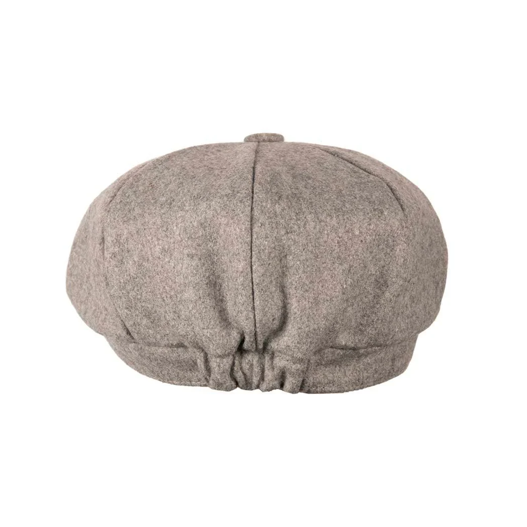 Heritage Traditions Carlyle Felt Melton Newsboy Cap Silver Grey (Hat 590) - 1469 - Image 4