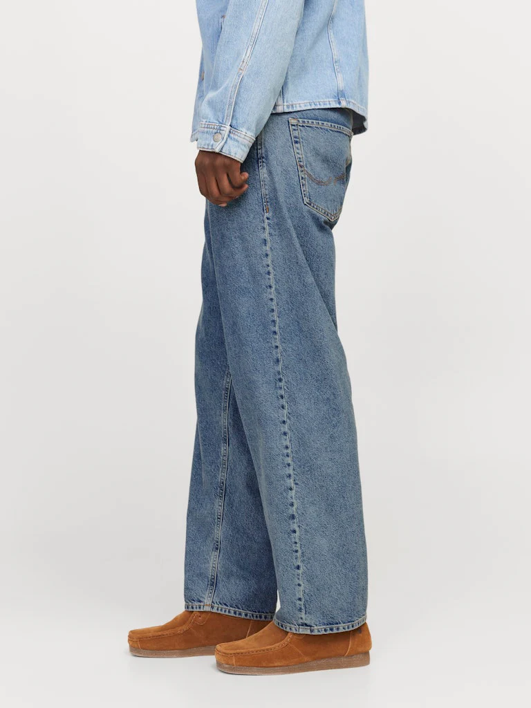 Jack & Jones Alex 060 Baggy Fit Denim Jeans Blue - 715 - Image 2