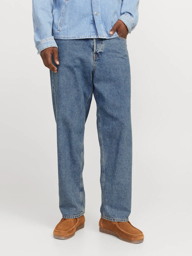 Jack & Jones Alex 060 Baggy Fit Denim Jeans Blue - 715 - Image 3