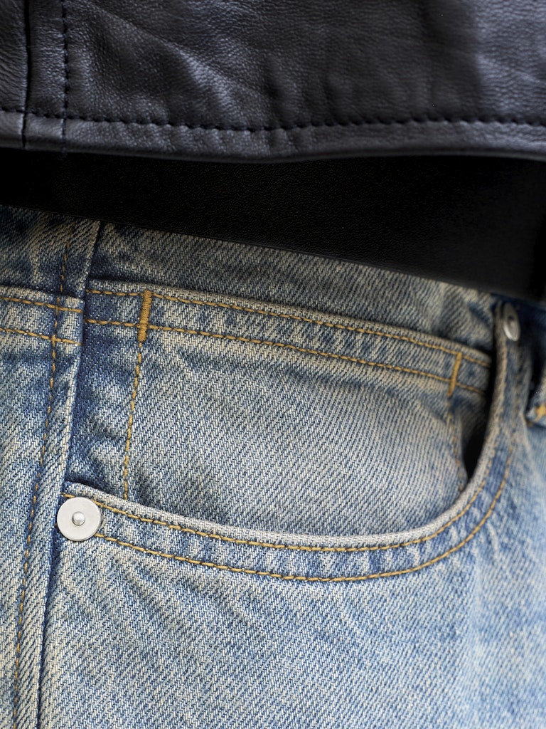 Jack & Jones Alex 071 Baggy Fit Denim Jeans Blue - 716 - Image 2