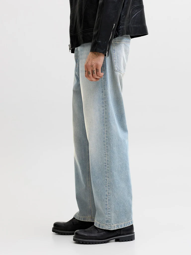 Jack & Jones Alex 071 Baggy Fit Denim Jeans Blue - 716 - Image 3