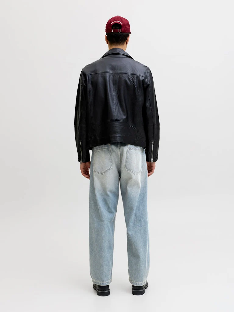 Jack & Jones Alex 071 Baggy Fit Denim Jeans Blue - 716 - Image 4