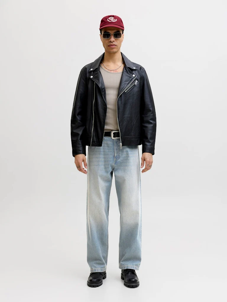 Jack & Jones Alex 071 Baggy Fit Denim Jeans Blue - 716 - Image 6