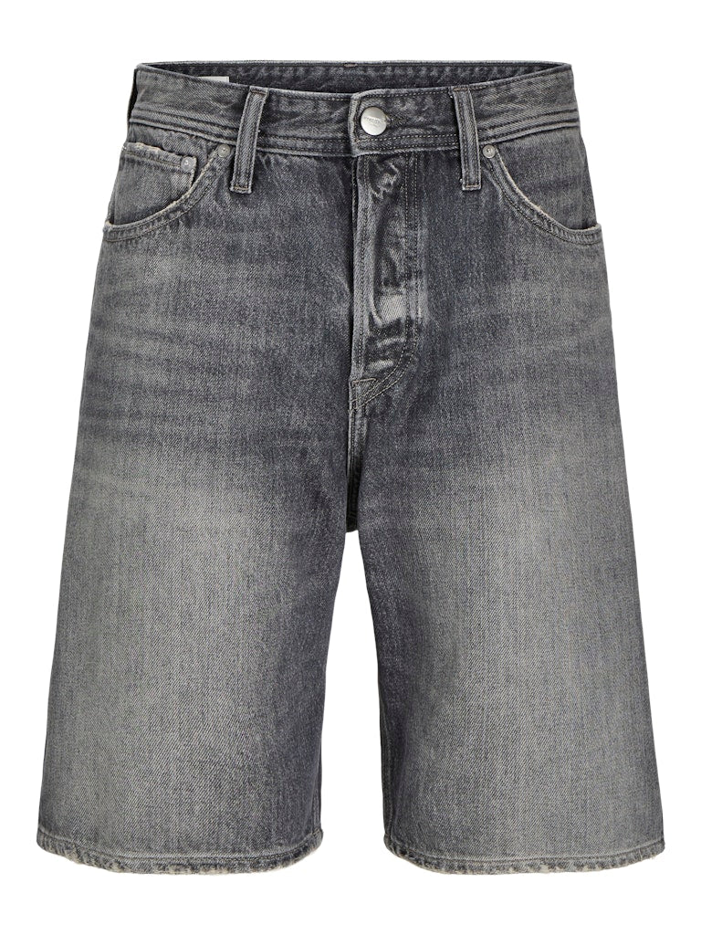 Jack & Jones Alex Originals Baggy Fit Denim Shorts Washed Black - 938 - Image 5