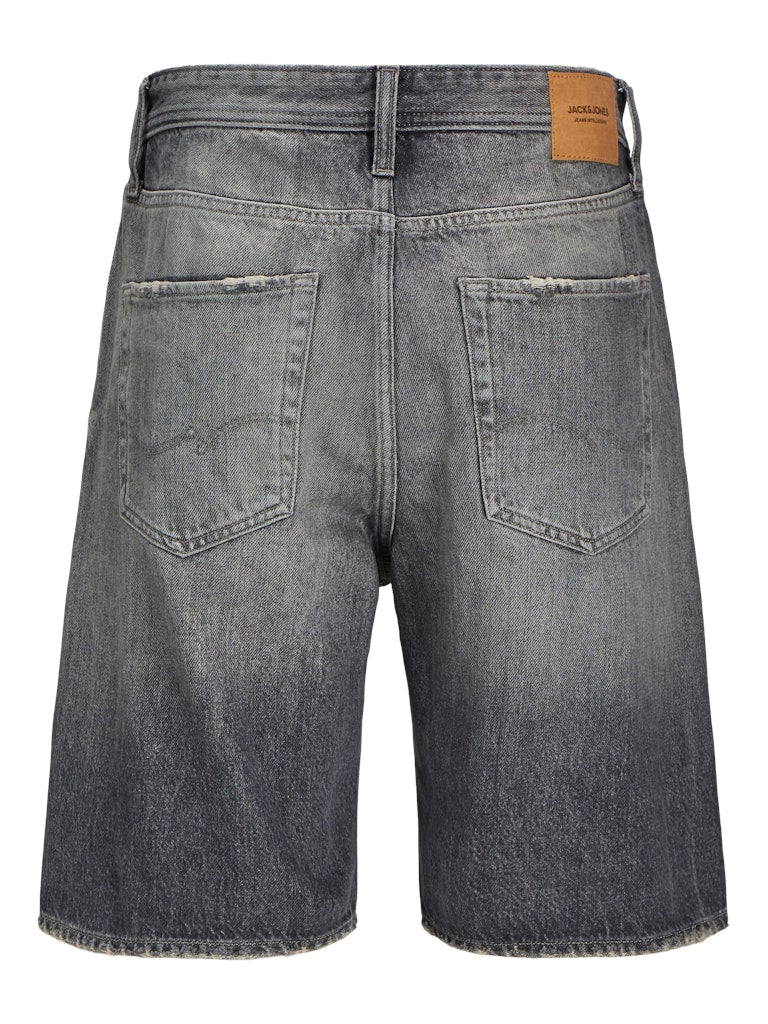 Jack & Jones Alex Originals Baggy Fit Denim Shorts Washed Black - 938 - Image 6