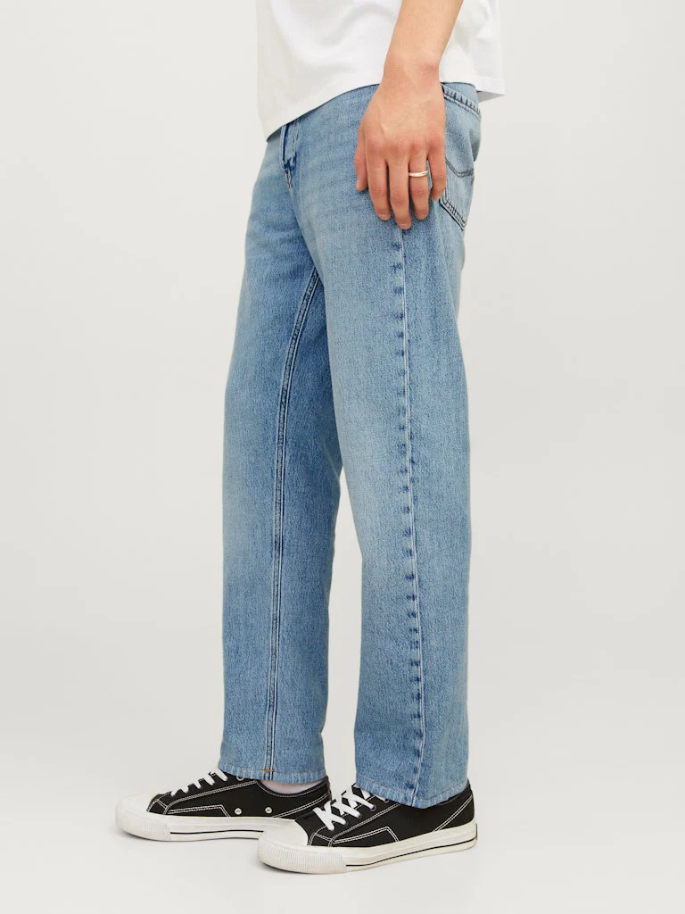 Jack & Jones Chris 693 Relaxed Fit Comfort Jeans Stonewashed Blue - 750 - Image 4