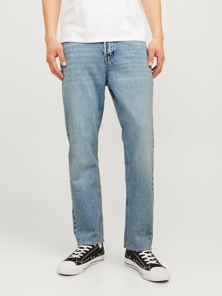Jack & Jones Chris 693 Relaxed Fit Comfort Jeans Stonewashed Blue - 750 - Image 5