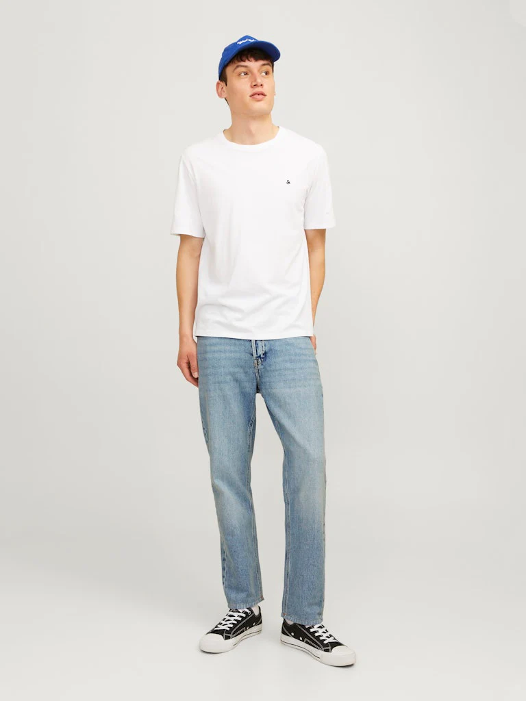 Jack & Jones Chris 693 Relaxed Fit Comfort Jeans Stonewashed Blue - 750 - Image 6