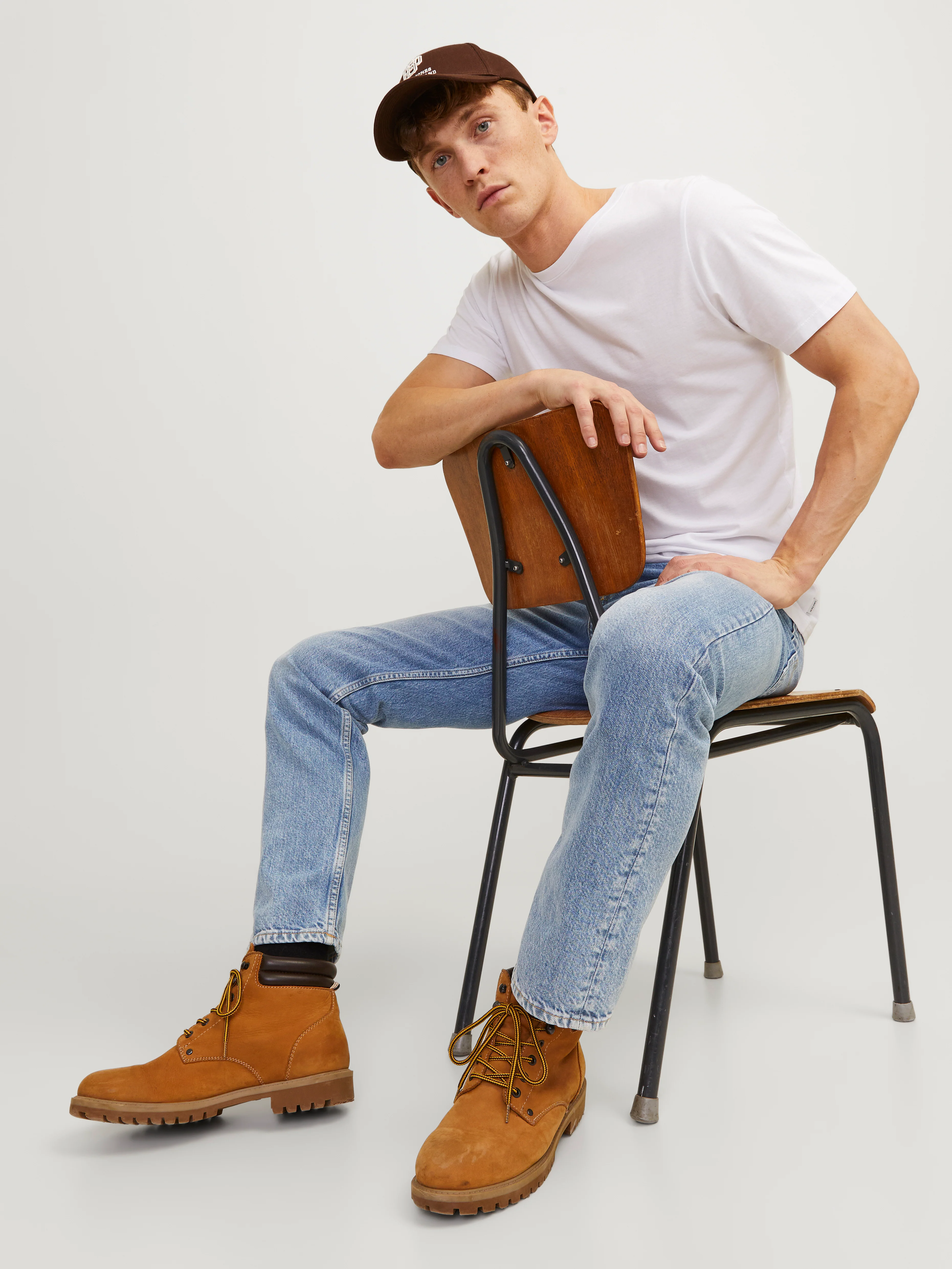 Jack & Jones Chris 920 Original Relaxed Fit Jeans Blue - 768 - Image 4