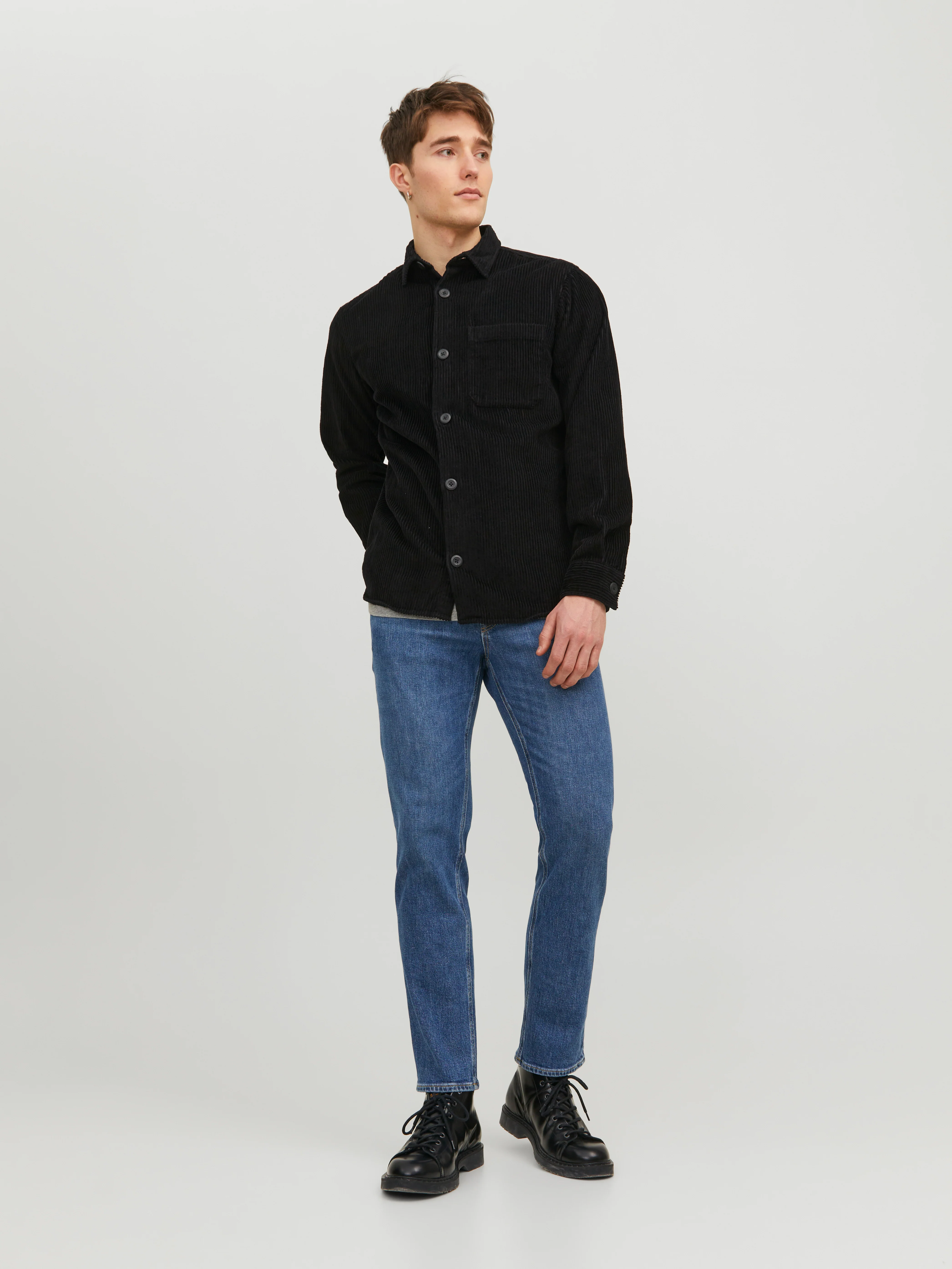 Jack & Jones Clark Original AM 379 Regular Fit Jeans Blue - 774 - Image 2