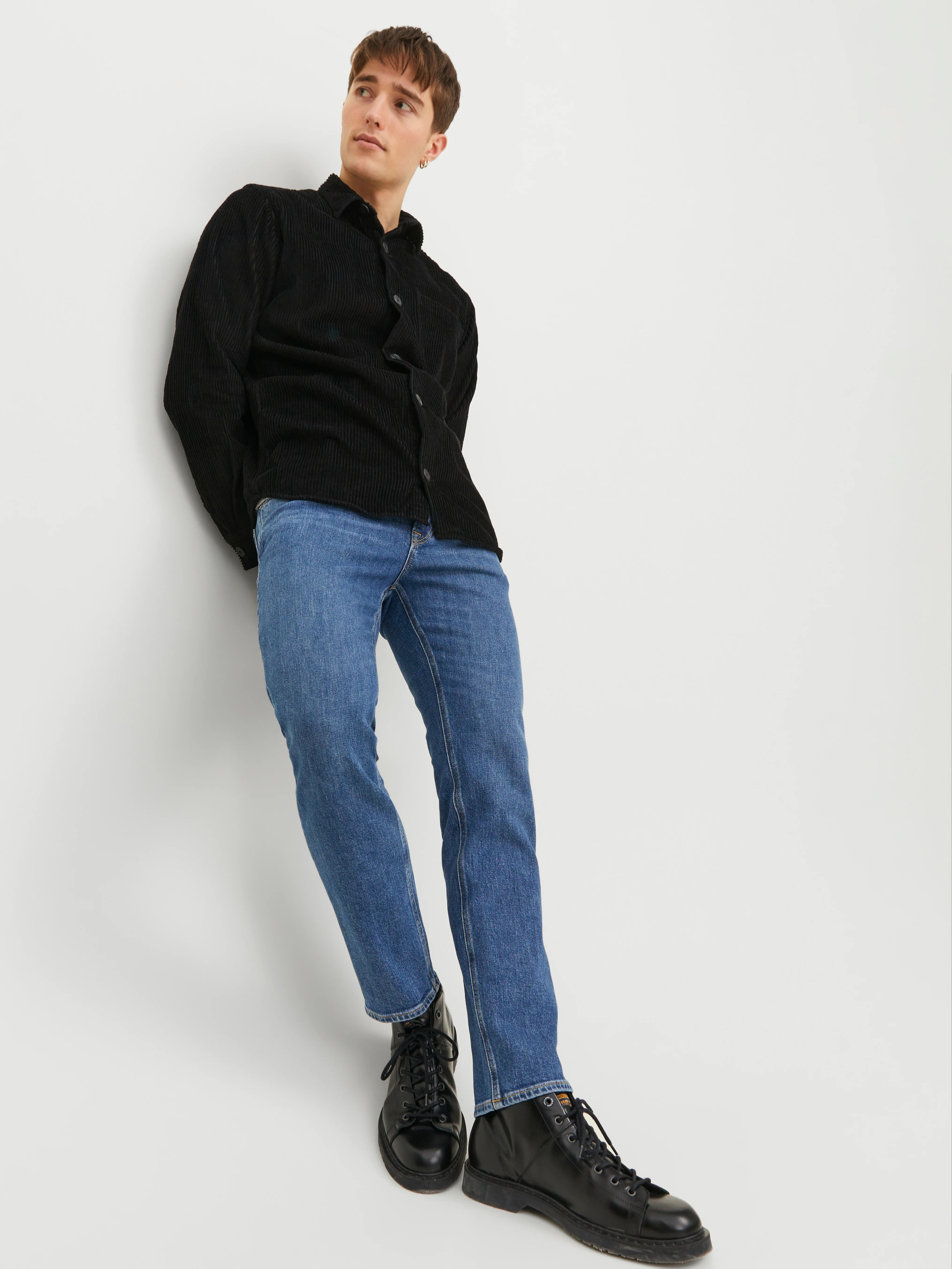 Jack & Jones Clark Original AM 379 Regular Fit Jeans Blue - 774 - Image 5