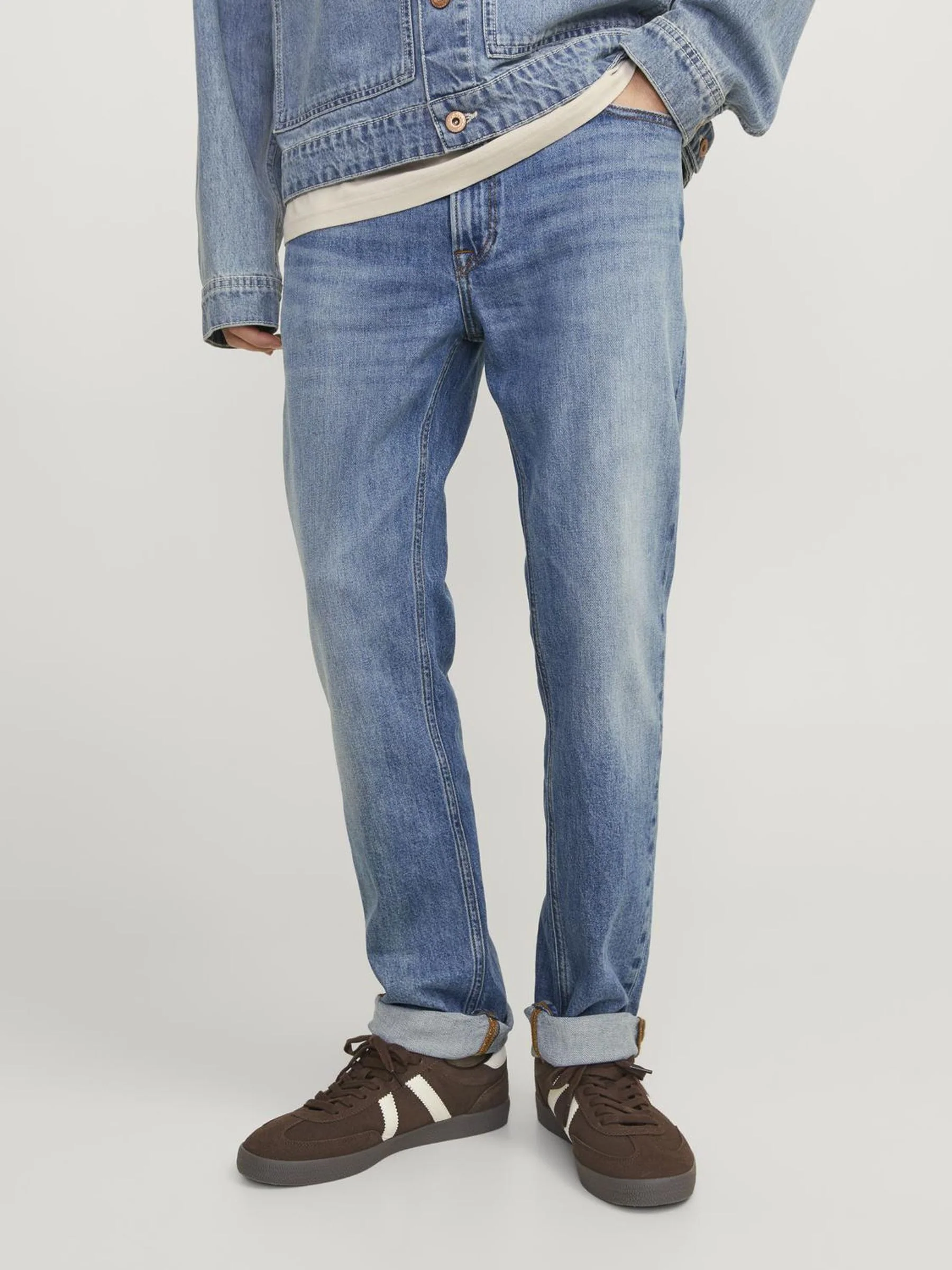 Jack & Jones Clark Original AM 416 Regular Fit Jeans Blue - 767