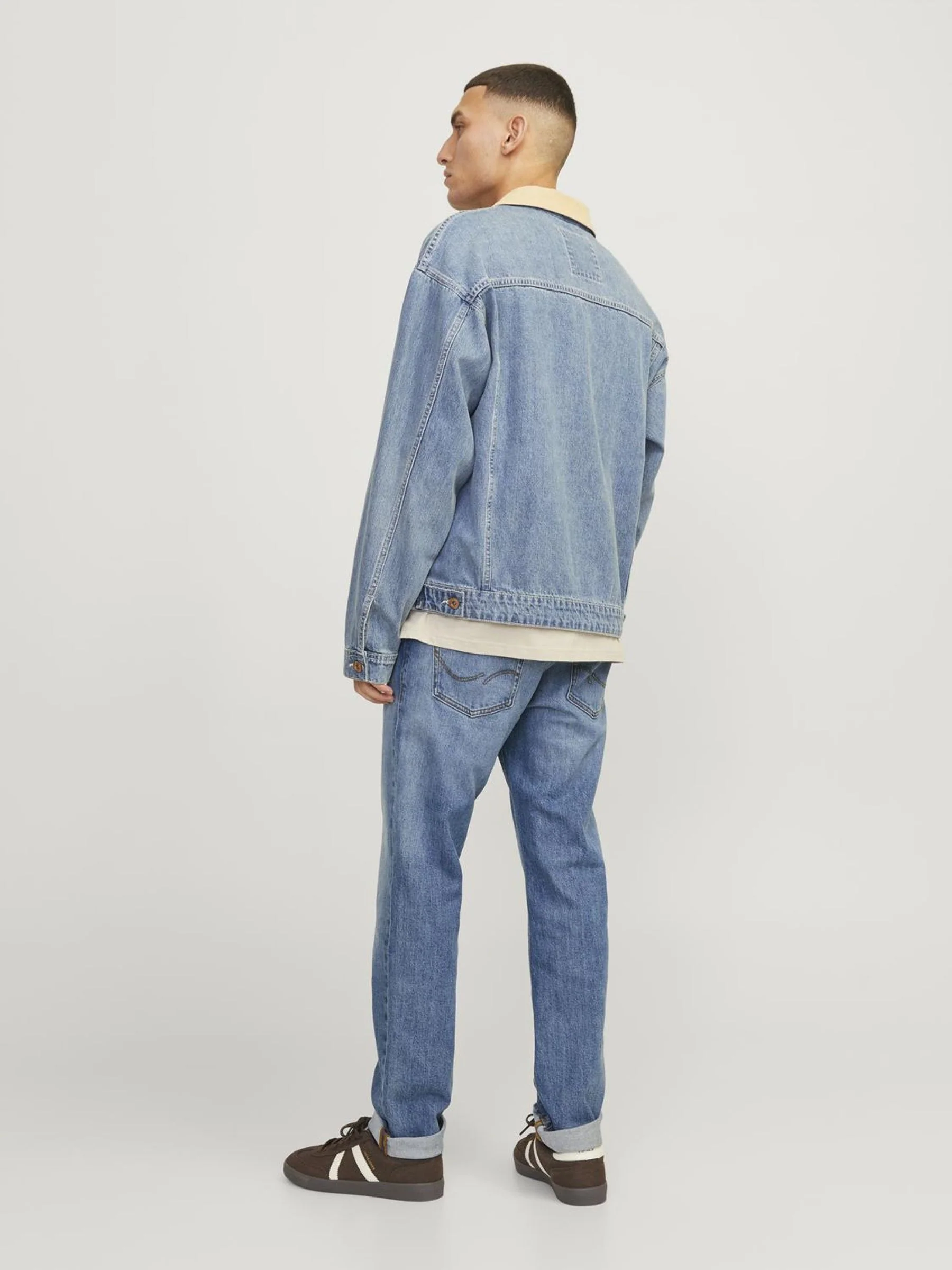 Jack & Jones Clark Original AM 416 Regular Fit Jeans Blue - 767 - Image 4