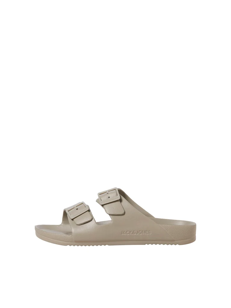 Jack & Jones Croxton Moulded Slider Sandals Taupe - 1016 - Image 8