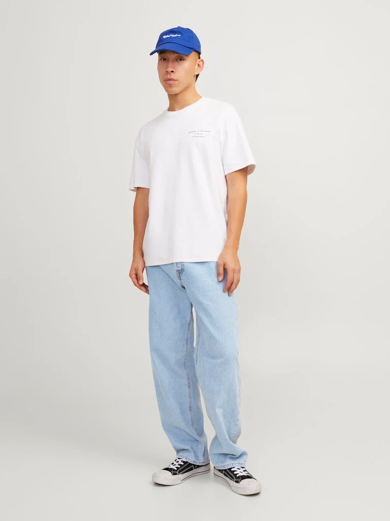 Jack & Jones Eddie 738 Originals Denim Loose Fit Jeans Blue - 746 - Image 4