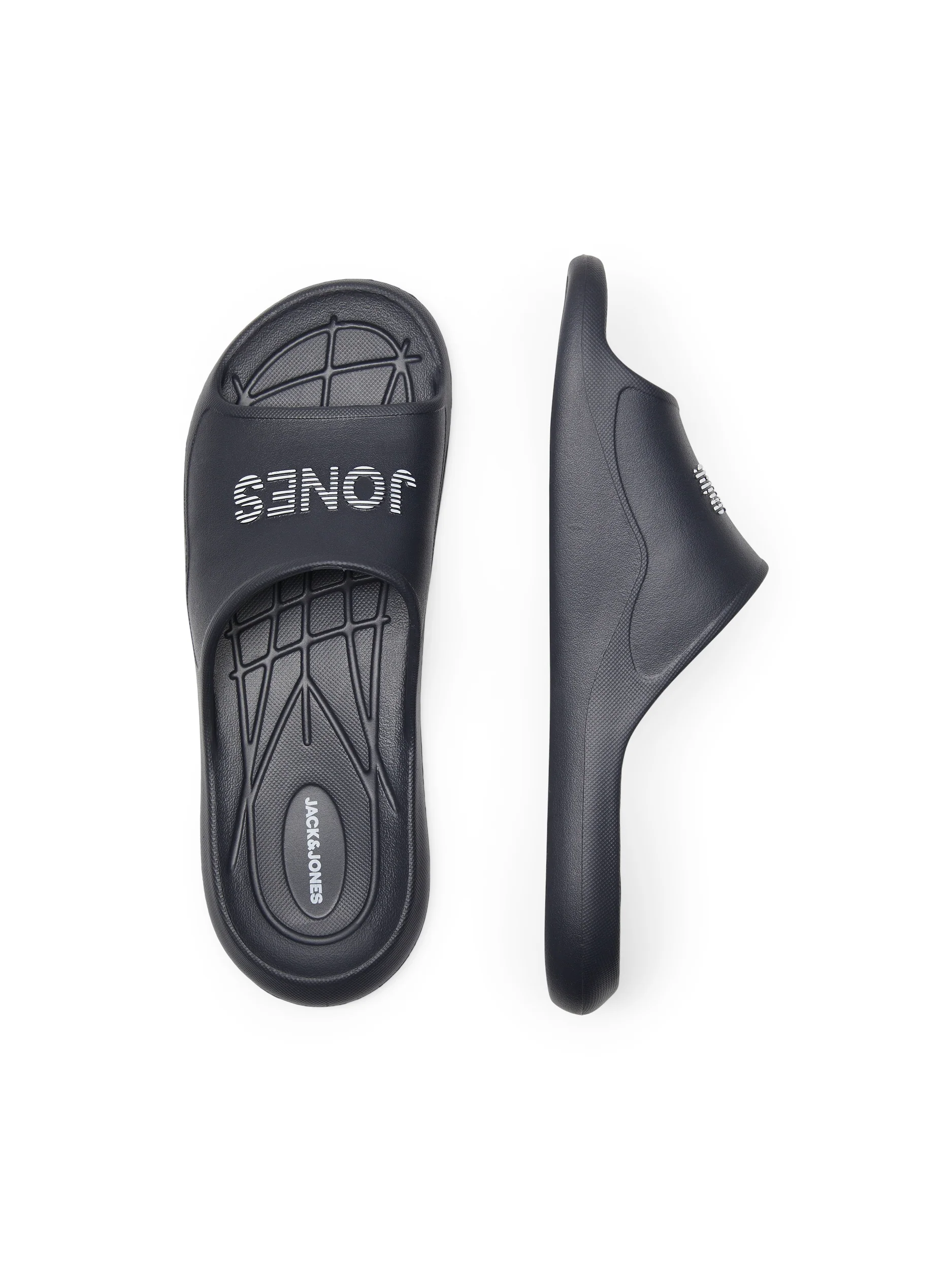 Jack & Jones Garrix Moulded Slider Black - Image 4