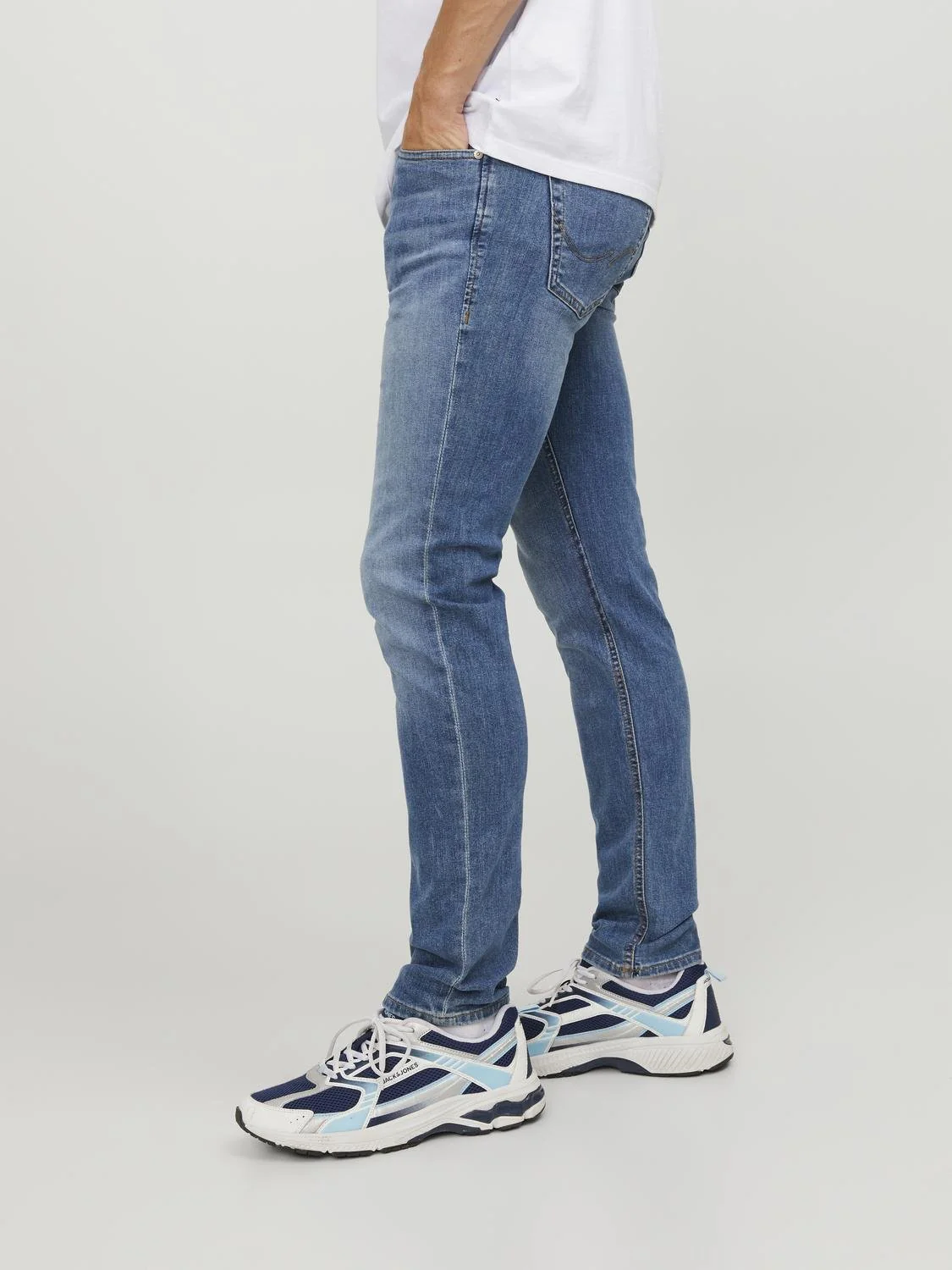 Jack & Jones Glenn CB 815 Slim Fit Denim Jeans Blue - 775 - Image 5