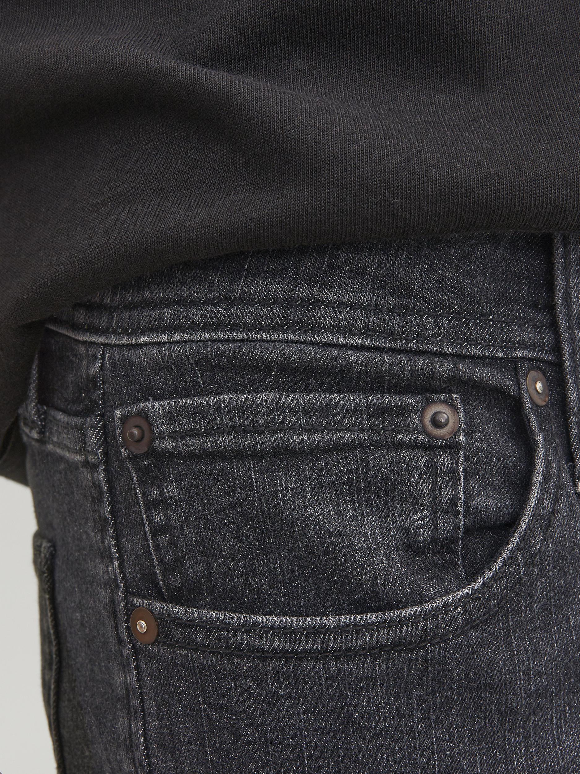 Jack & Jones Glenn Original 270 Slim Fit Jeans Black Denim - 739 - Image 5