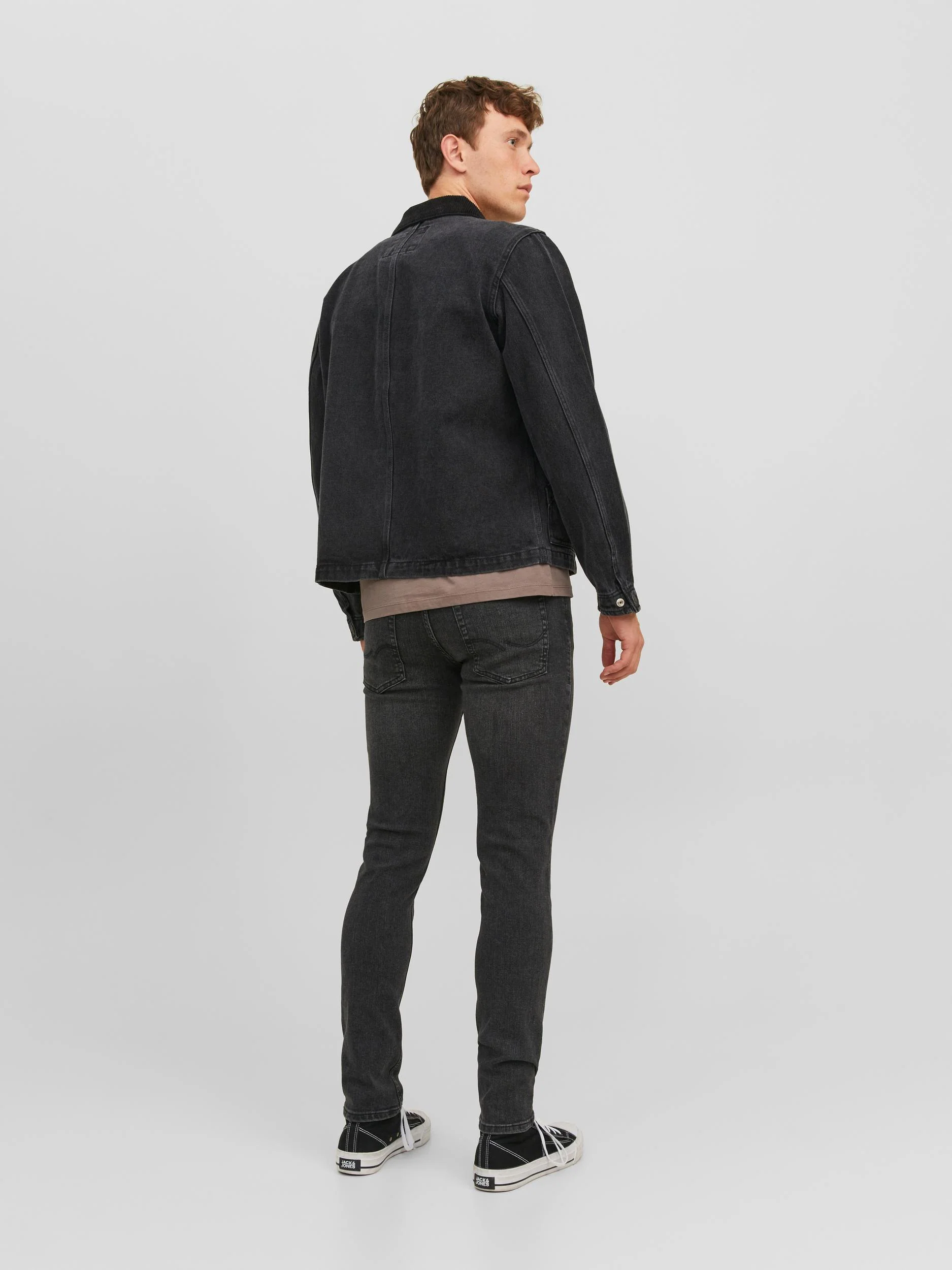 Jack & Jones Glenn Original MF 772 Slim Fit Jeans Black - 720 - Image 4
